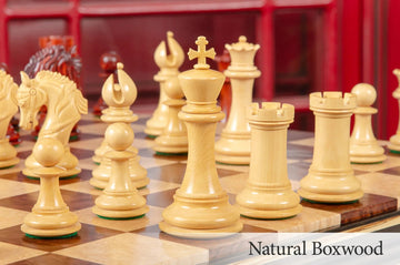 The Salerno Series Artisan Chess Pieces - 4.4