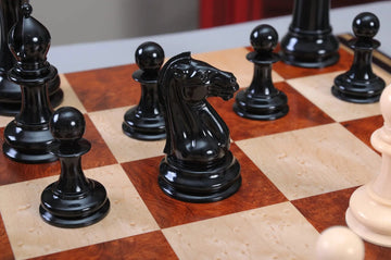 The Mammoth Ivory Selene Collector Series Luxury Chess Pieces - 4.4