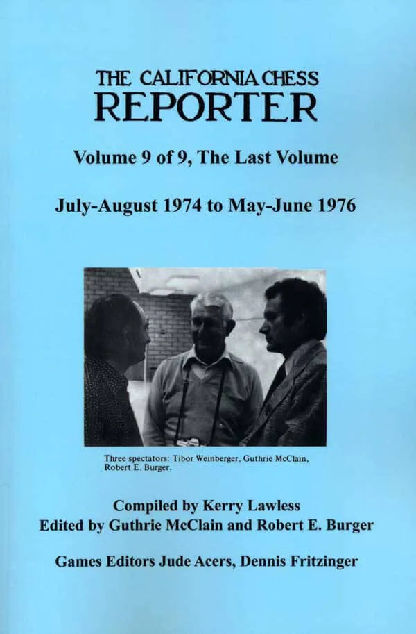 California Chess Reporter VOLUME 9