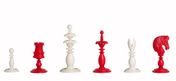 The Calvert Bone Luxury Chess Pieces - 3.25" King