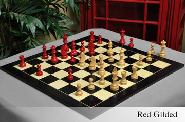 The Championship Series Gilded Chess Pieces - 3.75