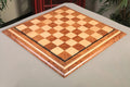 Signature Contemporary V Luxury Chess board - OLMO BURL / BIRD'S EYE MAPLE - 2.5