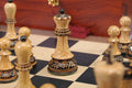The Burnt Zagreb '59 Series Chess Set, Box, & Board Combination