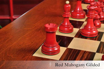 The Dubrovnik Series Gilded Chess Pieces - 3.75