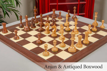 The Camaratta Collection - The Moscow 1935 Series Chess Pieces - 5.0