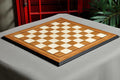 Olivewood and Bird's Eye Maple Standard Traditional Chess Board