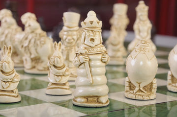Alice in Wonderland Chess Pieces - 3.5