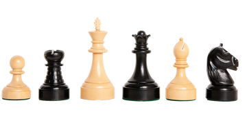 The Mechanics Institute Commemorative Series Chess Pieces - 4.25" King