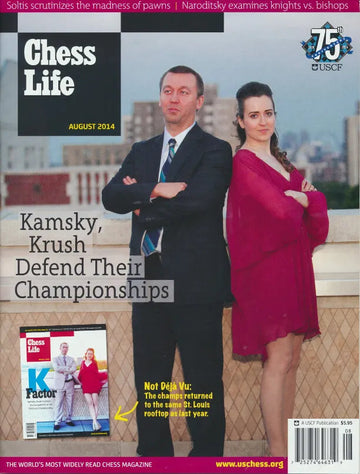 CLEARANCE - Chess Life Magazine - August 2014 Issue