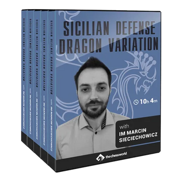 E-DVD Sicilian Defense Dragon Variation with IM Marcin Sieciechowicz