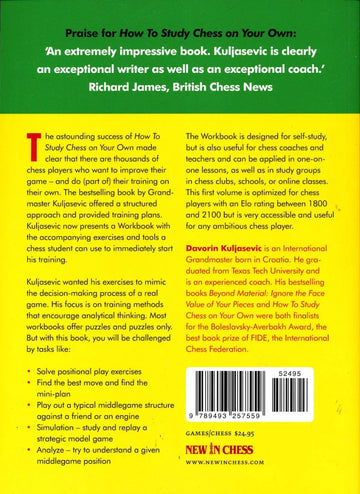 The How to Study Chess on Your Own Workbook