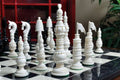 The Vizagapatam Luxury Bone Chess Pieces - 6.1