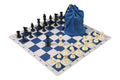 Drawstring Chess Set Combination with Mousepad Board and Triple Weighed Pieces
