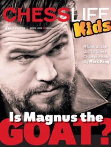 CLEARANCE - Chess Life for Kids Magazine - April 2022 Issue