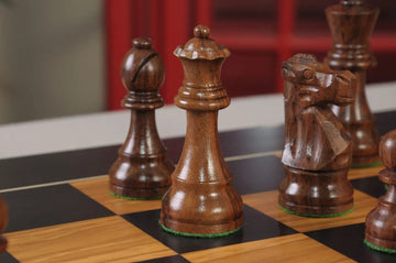 The Gambit Series Chess Pieces - 3.75