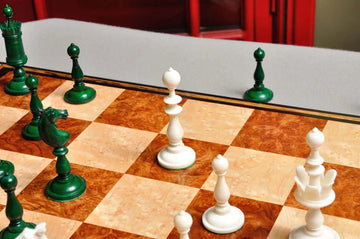 The Selenus Luxury Bone Chess Pieces - 4.0