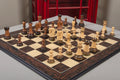 The Burnt Golden Rosewood Zagreb '59 Series Chess Pieces - 3.875