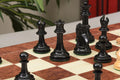 The Library Collection - The Anderssen Dropjaw Series Luxury Chess Pieces - 3'' King