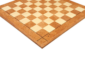 ELM BURL & Maple Reproduction of the Drueke Chess Board - 2.5