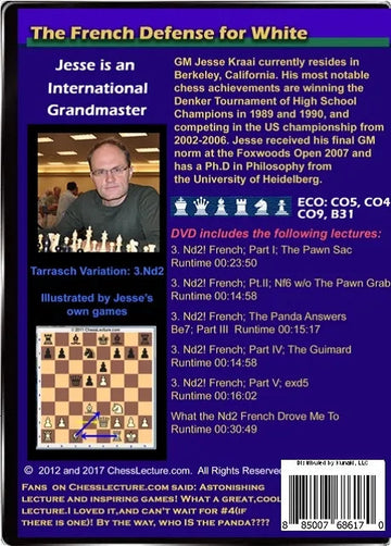 E-DVD The French Defense for White - Chess Lecture - Volume 19