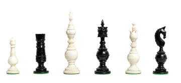 The Oxford Luxury Bone Chess Pieces - 5.25" King