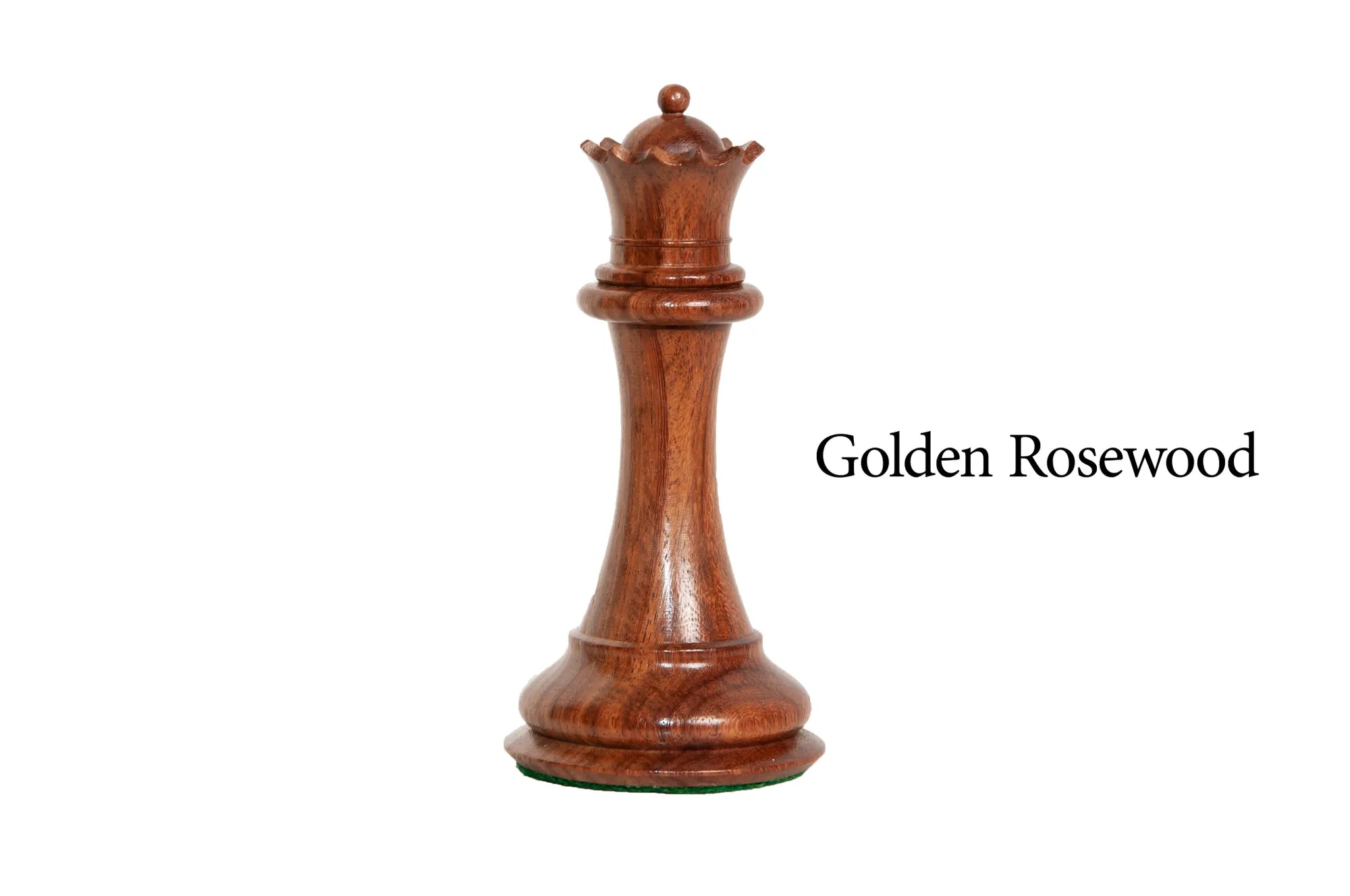 Imperial Collector Paperweight - Golden Rosewood - Queen – US Chess Sales