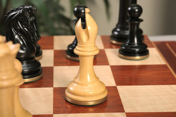 The Imperial Collector Series Luxury Chess Pieces with Brass Weighting - 4.4