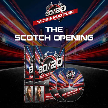 CLEARANCE - The Scotch Opening - IM Irina Bulmaga - 80/20 Tactics Multiplier