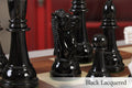 The Reproduction of the Circa 1950s Gallant Knight Series Chess Pieces - 5.0