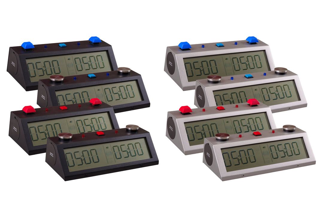 Chess Timer Tap Tap N Set Pro Digital Chess Clock - with SINGLE DISPLAY – US Chess Sales