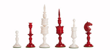 The Cologne Luxury Bone Chess Pieces - 6.0