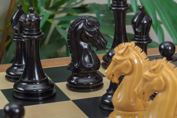 The Forever Collection - The St. Louis Chess Club Commemorative Series Chess Pieces - 4.4