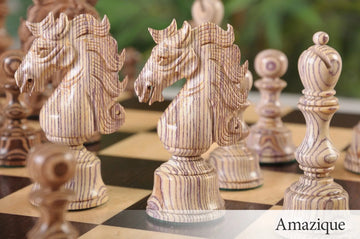 The Exotique Collection® - The Treviso Series Luxury Chess Pieces - 4.4