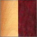 Blood Rosewood and Natural Boxwood