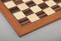 Macassar Ebony & Bird's Eye Maple Classic Traditional Double-Sided Chess Board