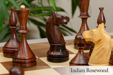 The Circa 1961 Baku Series Wood Chess Pieces - 4.2