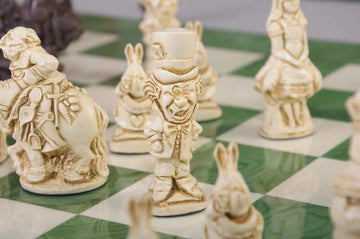 Alice in Wonderland Chess Pieces - 3.5