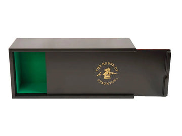 Black Slide-top Chess Box