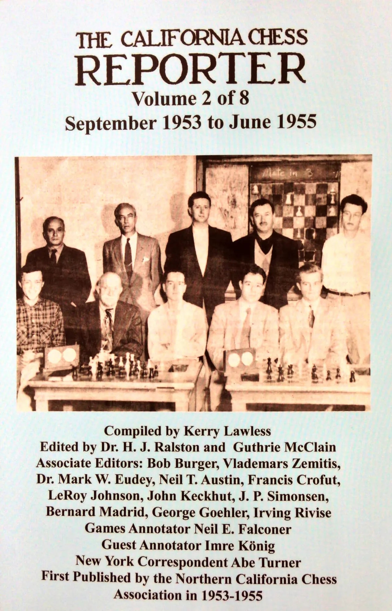 California Chess Reporter 1953-1955 – US Chess Sales