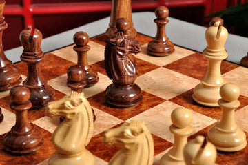 The Challenger Series Luxury Chess Pieces - 4.4