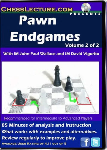 Pawn Endgames - 2 DVDs - Chess Lecture - Volume 47