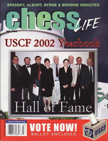 CLEARANCE - Chess Life Magazine - July 2003 Issue