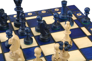 The Blue Senator Chess Set