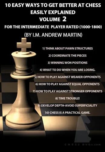 E-DVD FOXY OPENINGS - VOLUME 115 - 10 Easy Ways to Get Better at Chess - Intermediate
