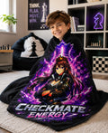 CheckMate Energy Fleece Blanket