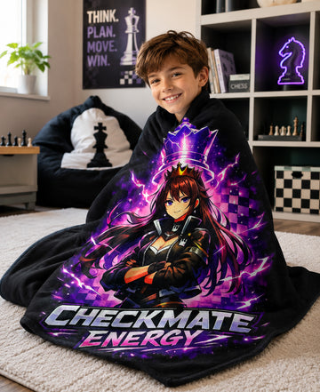 CheckMate Energy Fleece Blanket