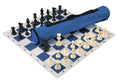 Quiver Chess Set Combination and Triple Weighted Regulation Pieces | Thin Mousepad Chess Board | Quiver Bag