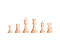 Regulation Silicone Tournament Chess Pieces - 3.5