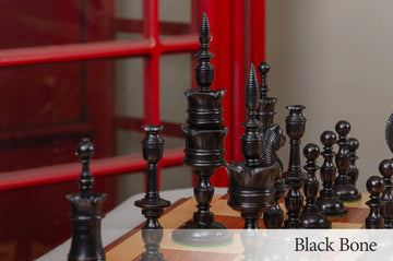 The Cologne Luxury Bone Chess Pieces - 6.0