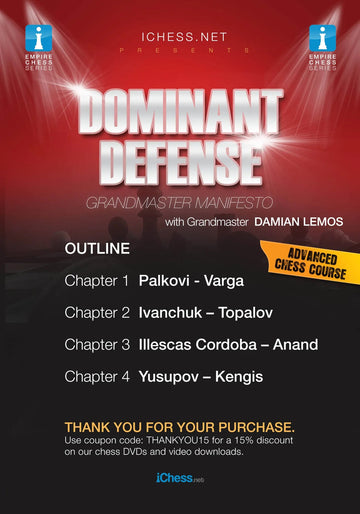 CLEARANCE - Dominant Defense - EMPIRE CHESS